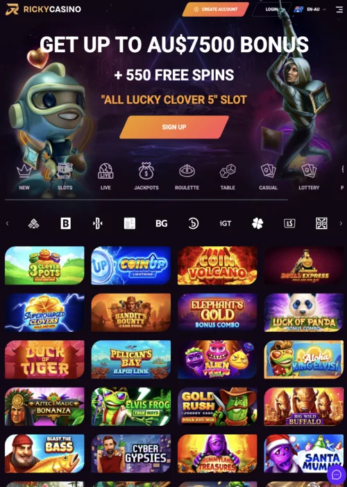 Pokies Ricky Casino